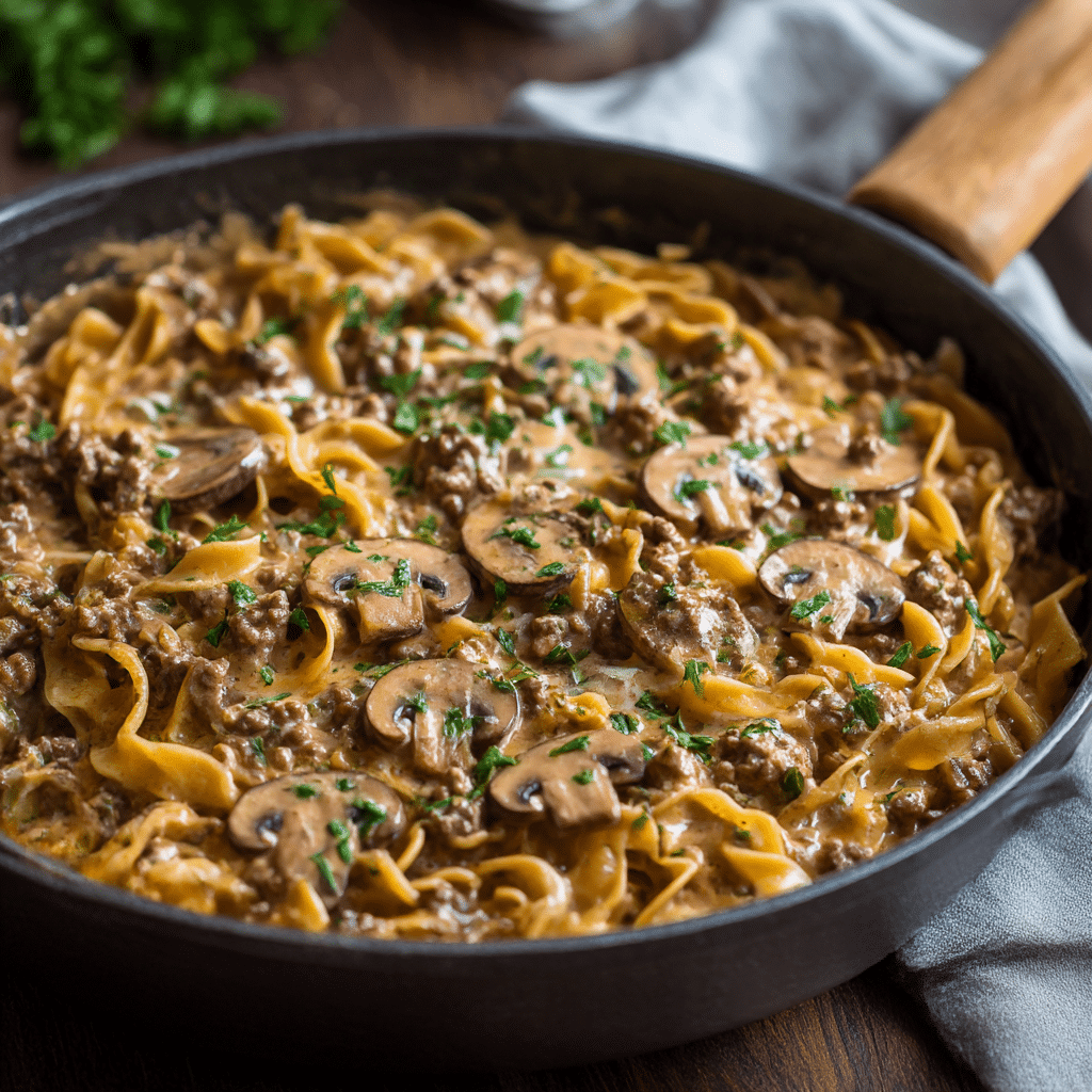 Ground Beef Stroganoff Recipe - Recipe Image