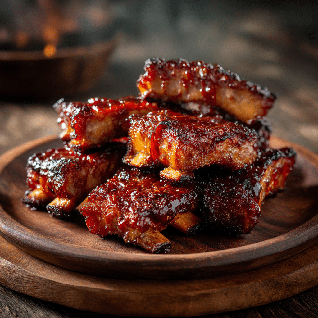 Crispy Air-Fried Ribs Recipe - Recipe Image