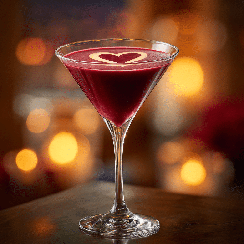Red Velvet Martini Mocktail Recipe - Recipe Image