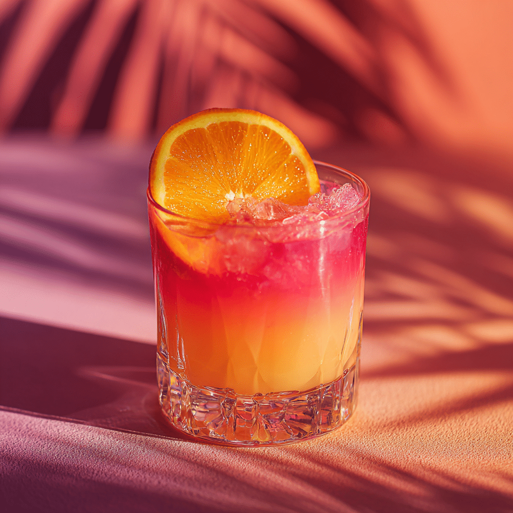 Tropical Sunrise Mocktail Recipe - Recipe Image