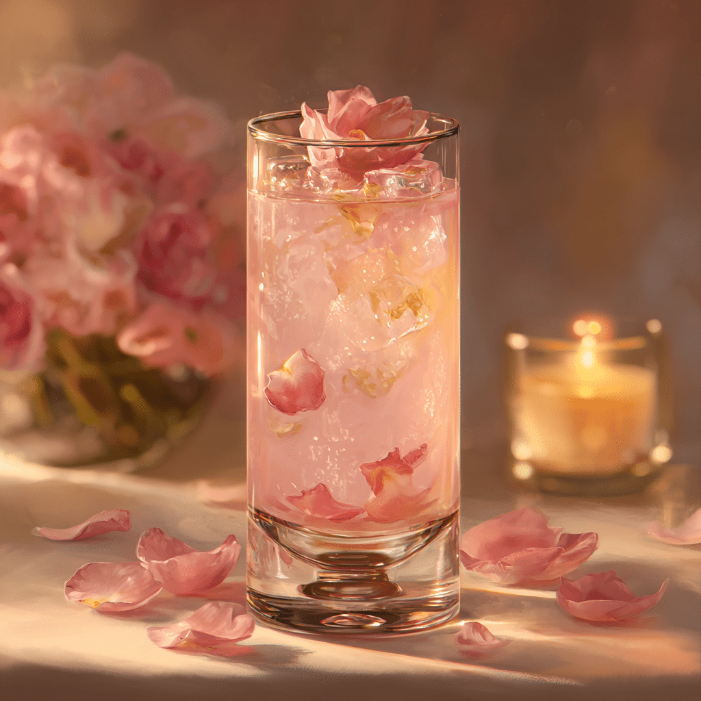 Rose Lemonade Fizz Recipe - Recipe Image