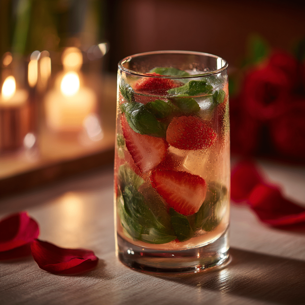 Strawberry Basil Cooler Recipe - Recipe Image