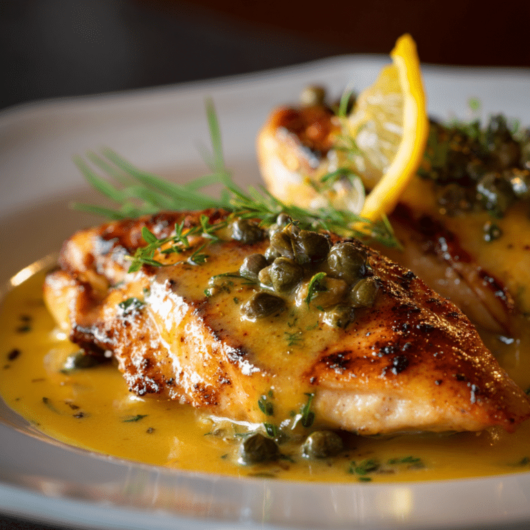 Lemon Caper Chicken Elegante Recipe