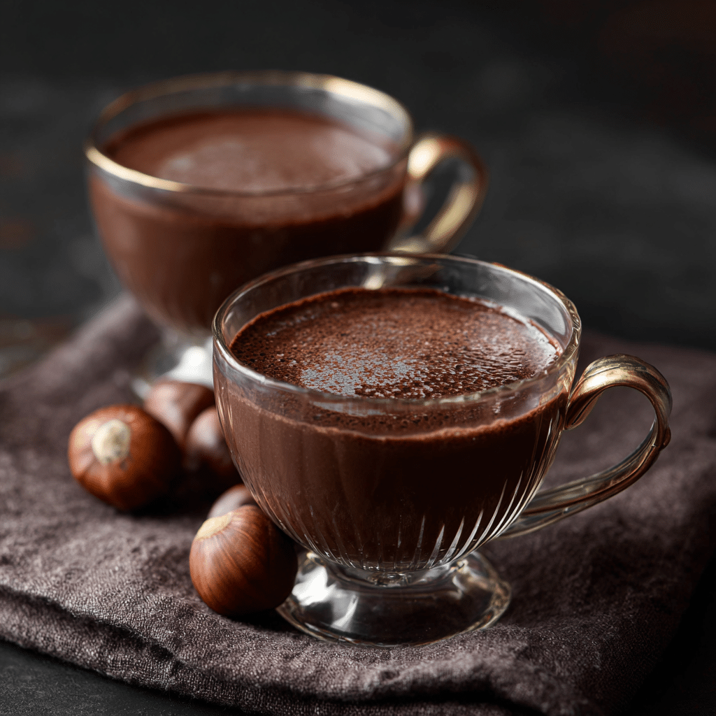 Chocolate Hazelnut Velvet Cups Recipe