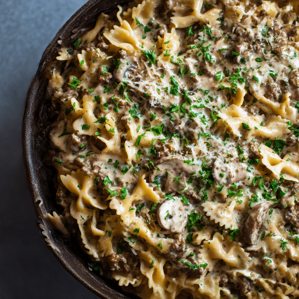 Ground Beef Stroganoff Recipe - Recipe Image