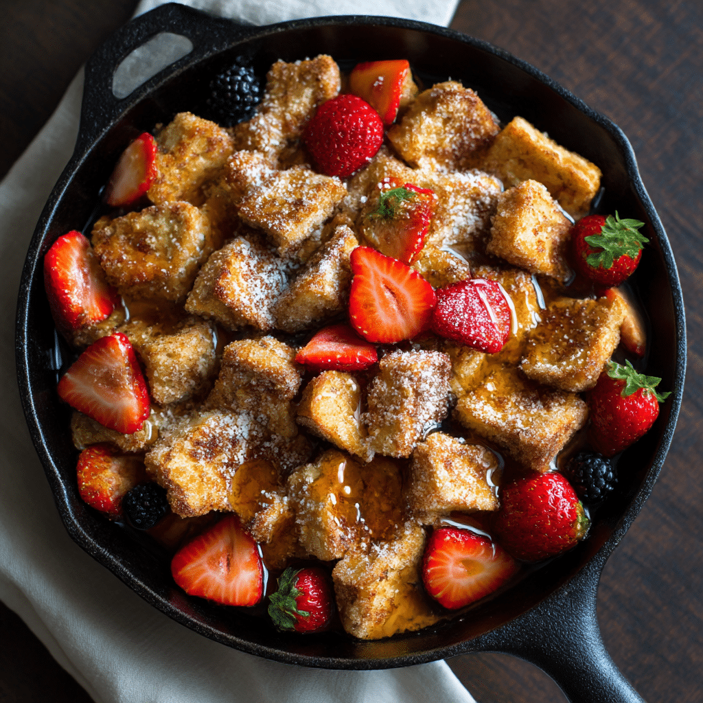 Cinnamon Sugar French Toast Skillet Recipe - Recipe Image