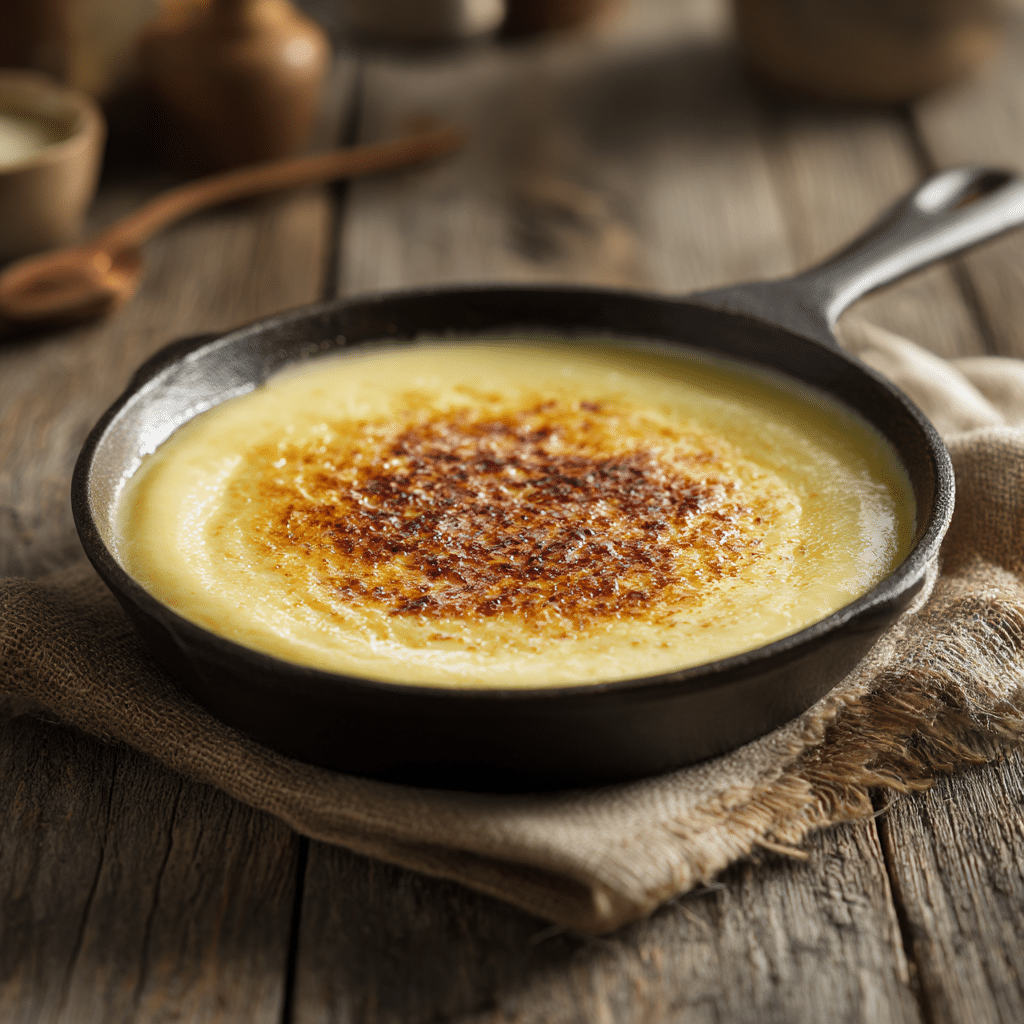 Warm Vanilla Custard Skillet Recipe - Recipe Image