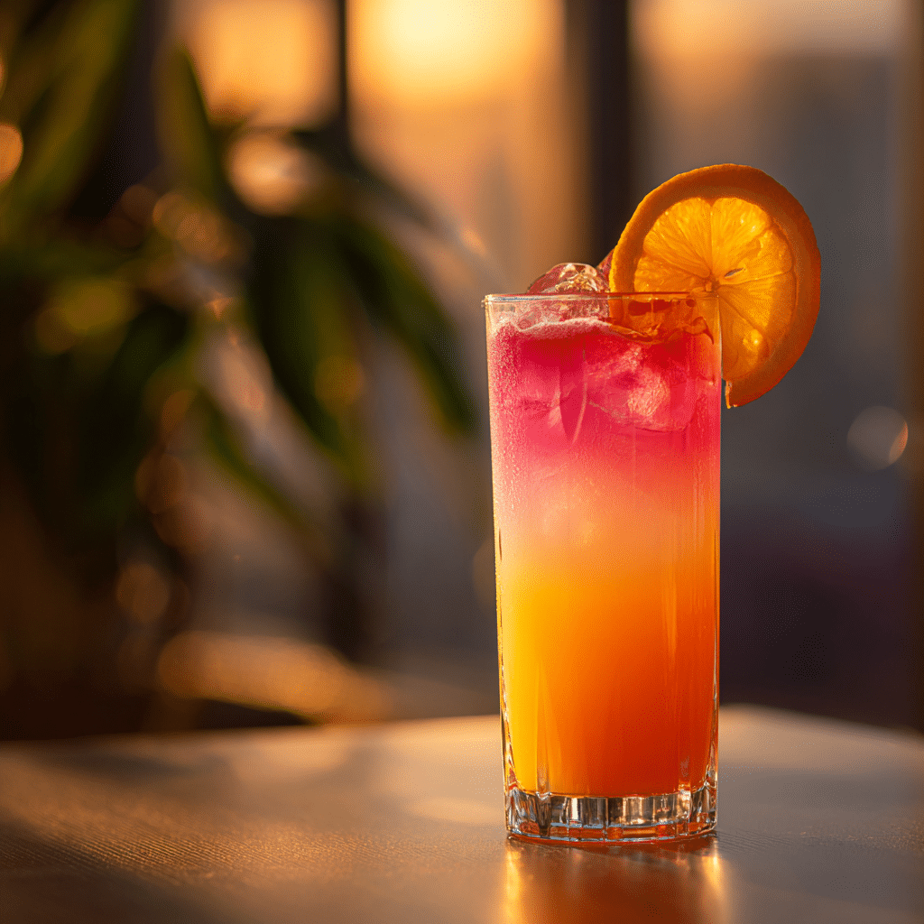 Tropical Sunrise Mocktail Recipe - Recipe Image