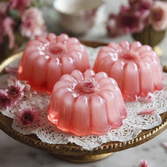Old-Fashioned Pink Jelly Cakes Recipe