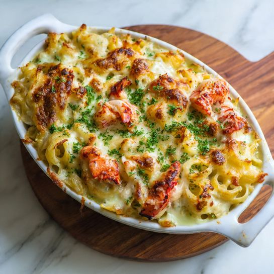 Seafood Pasta Bake: Creamy Ocean Layers Recipe