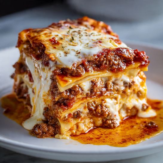 Classic Meat Lasagna: Layered Comfort Recipe