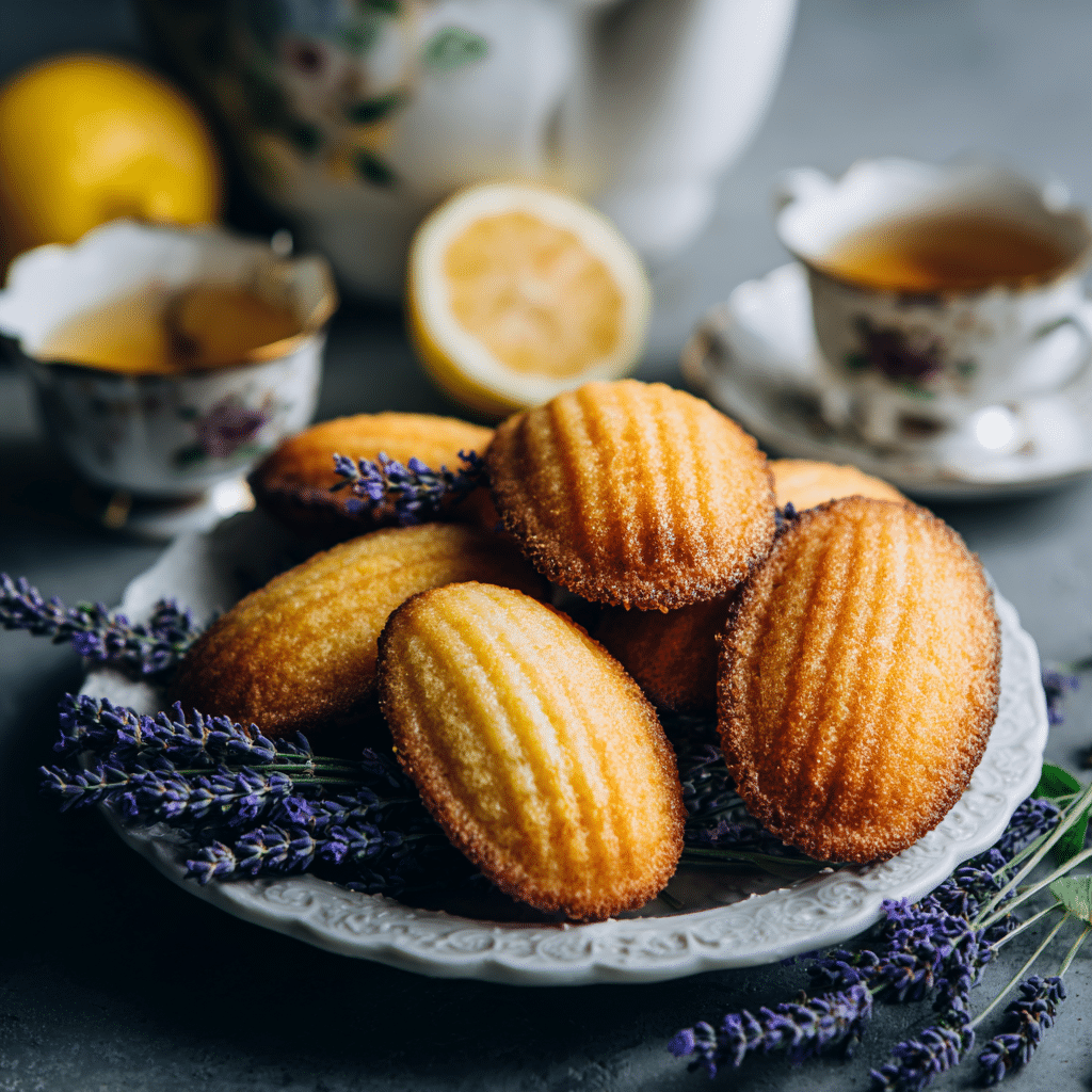 Lavender Madeleines Recipe