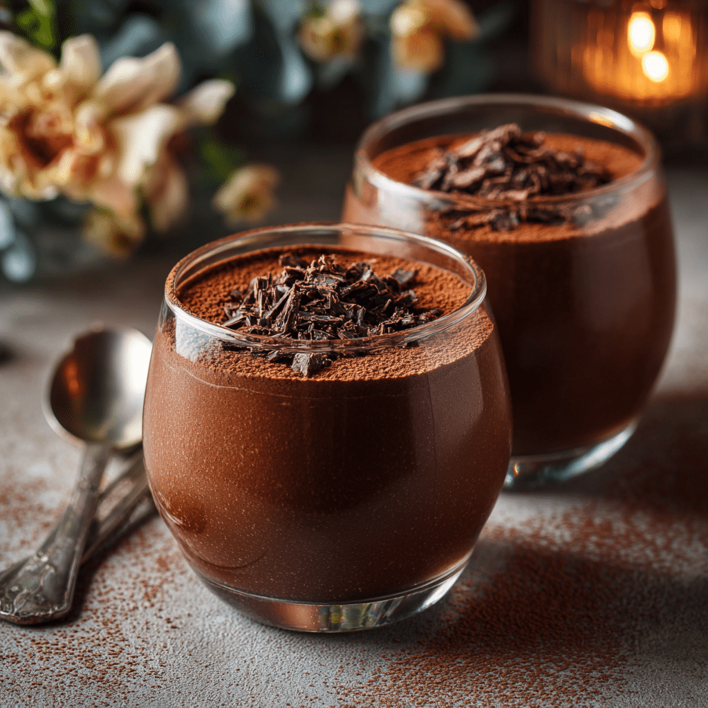Cacao Avocado Mousse: Dark Creamy Delight Recipe