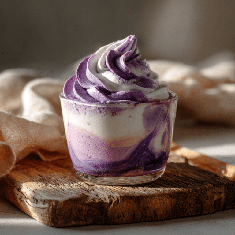 Purple Sweet Potato Yogurt Swirl: Colorful Comfort Recipe