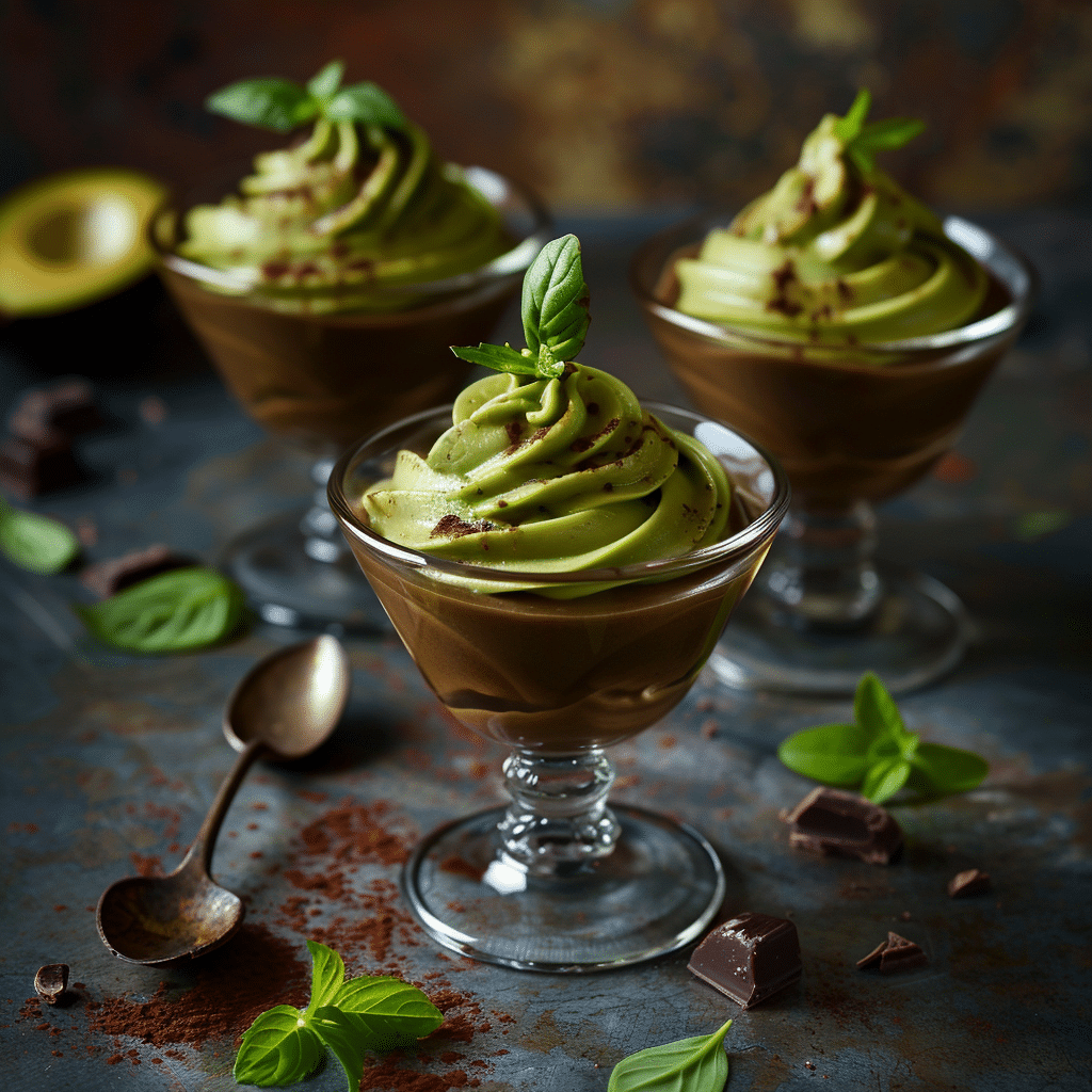 Chocolate Avocado Mousse: Deep Green Indulgence Recipe - Recipe Image