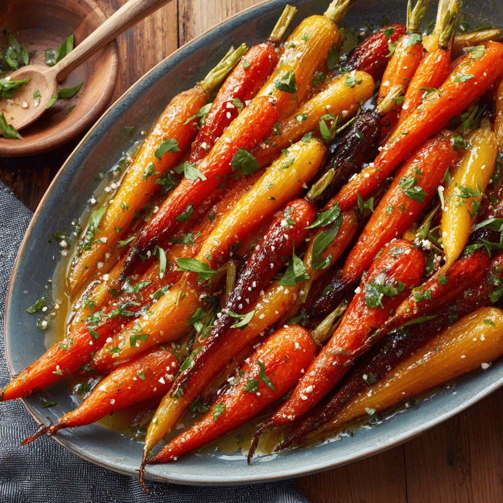Honey-Glazed Roasted Carrots Recipe