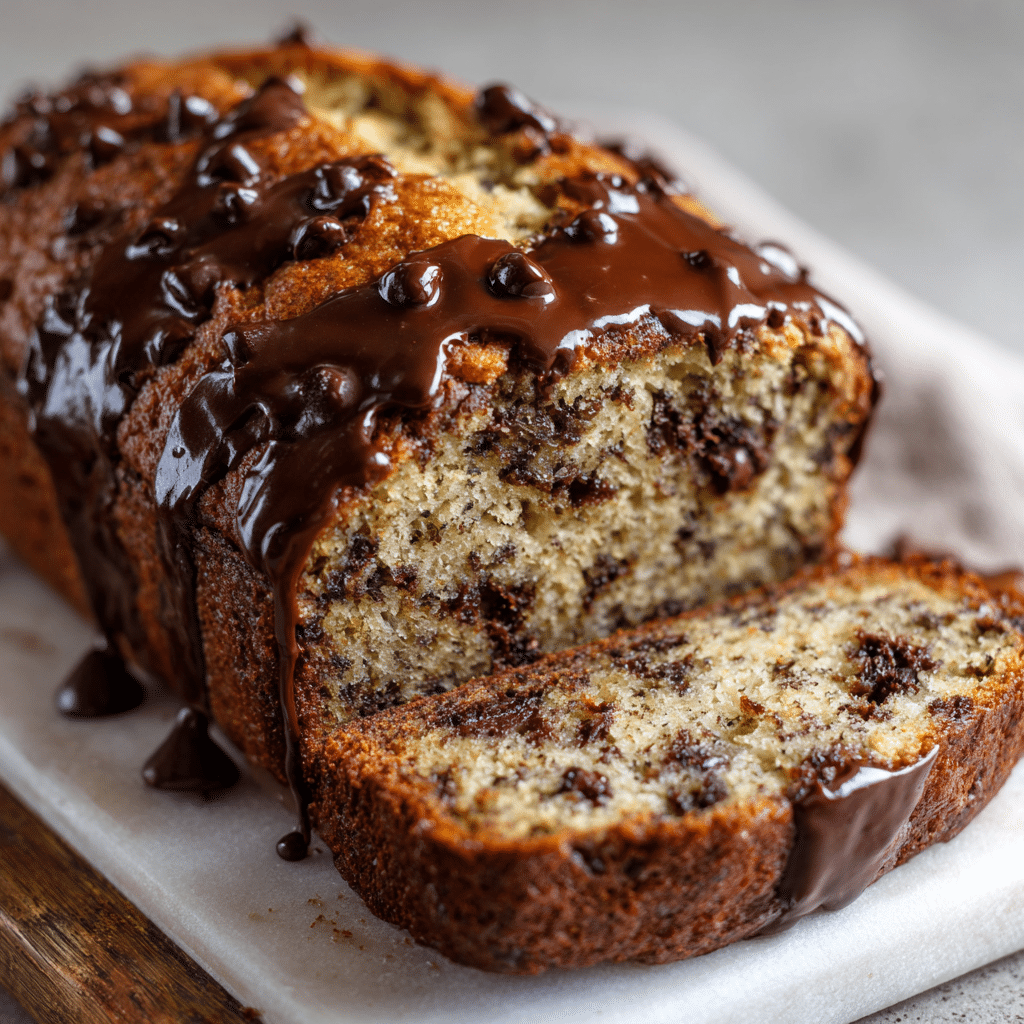 Chocolate Chip Banana Bread Recipe