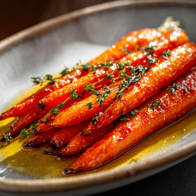 Garlic Parmesan Roasted Carrots Recipe