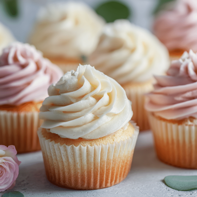 Classic Vanilla Cupcakes Recipe