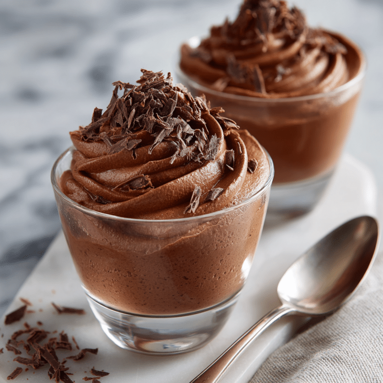 Chocolate Mousse Cups Recipe