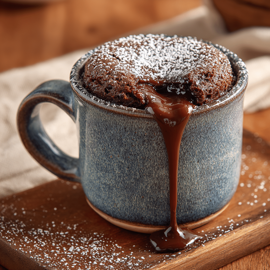 Chocolate Lava Mug Cake Recipe