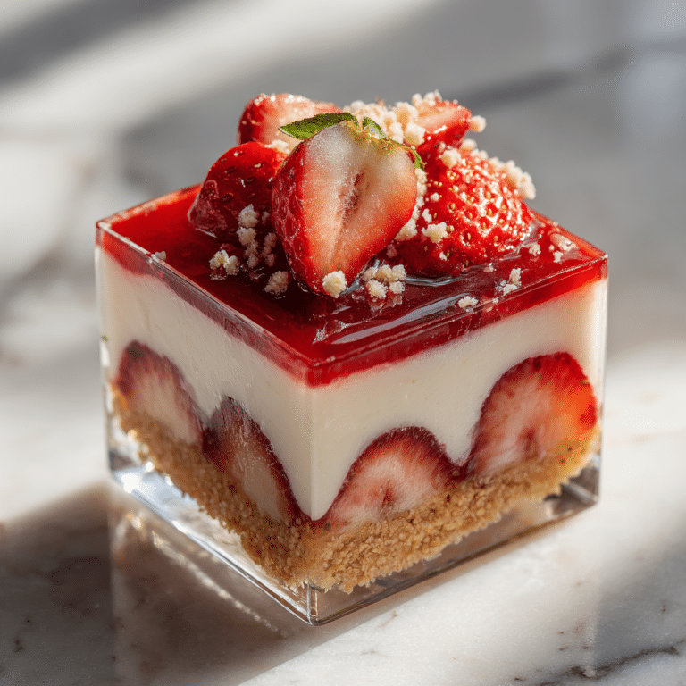 Strawberry Cheesecake Parfait Recipe