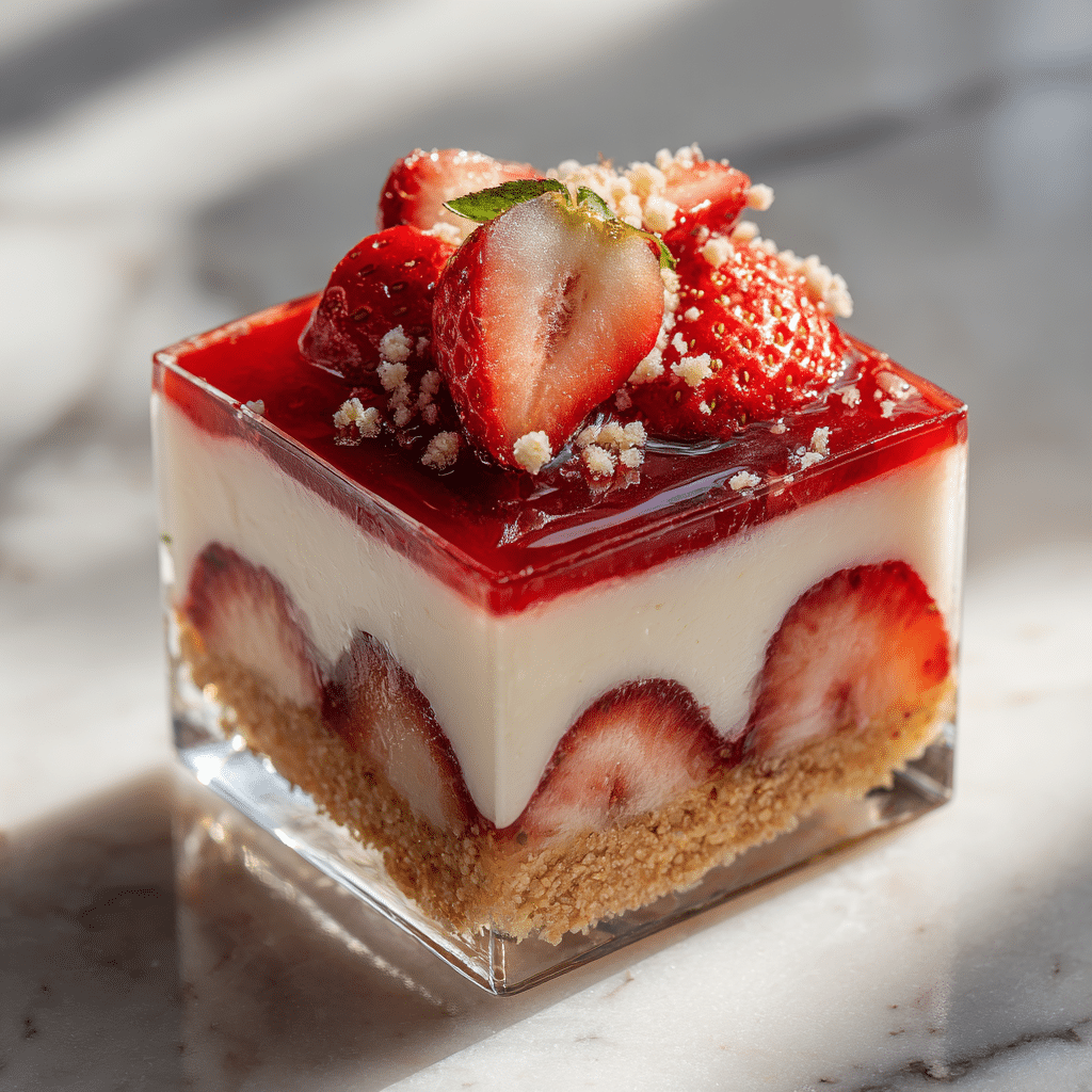 Strawberry Cheesecake Parfait Recipe