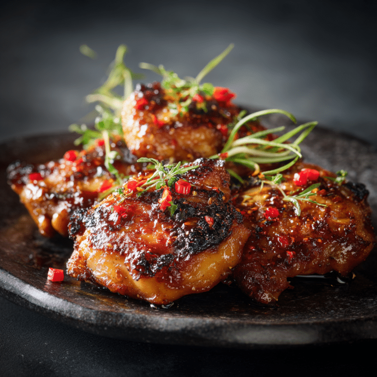 Spicy Honey Glazed Chicken Recipe
