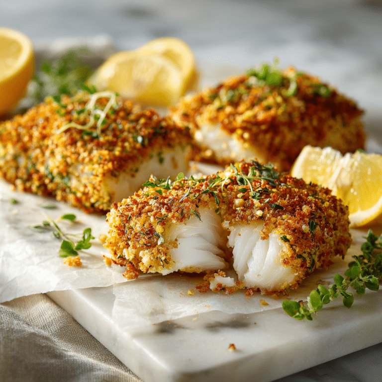 Crispy Baked Fish Fillets Recipe