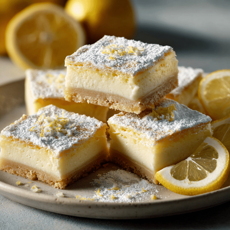 Lemon Cream Cheese Bars Recipe