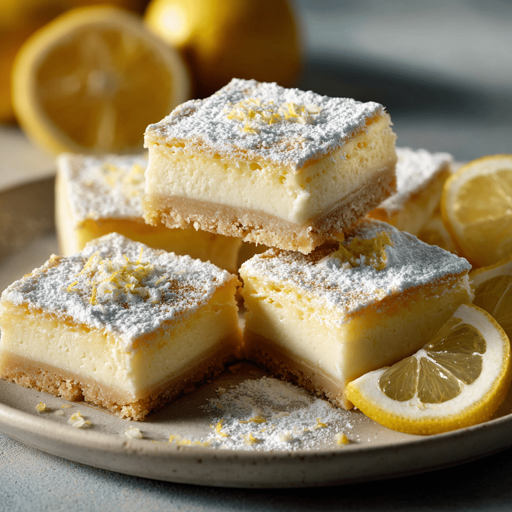 Lemon Cream Cheese Bars Recipe