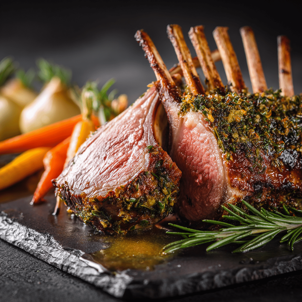 Roasted Rack of Lamb Recipe
