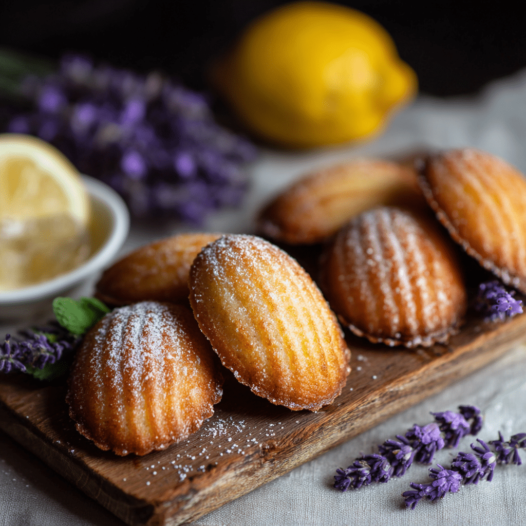 Lavender Madeleines Recipe - Recipe Image