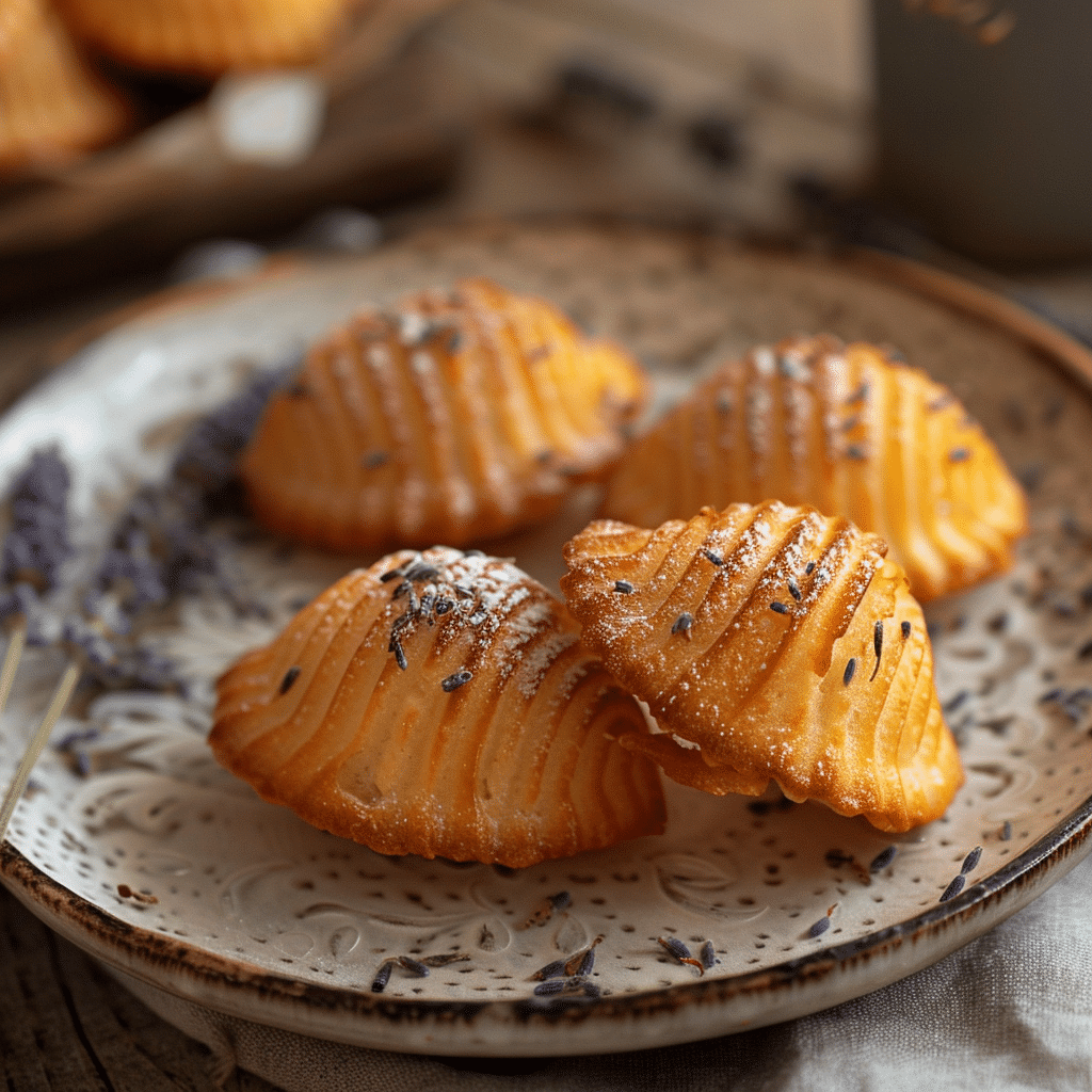 Strawberry Rose Madeleines Recipe - Recipe Image