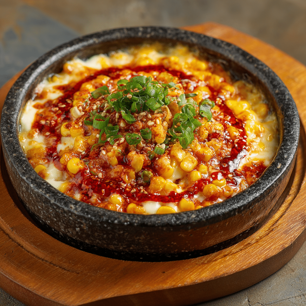 Korean Corn Cheese Recipe - Recipe Image