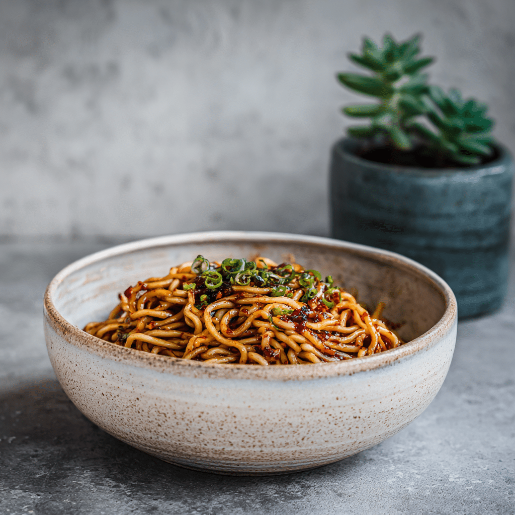 Chili Oil Noodles Recipe - Recipe Image