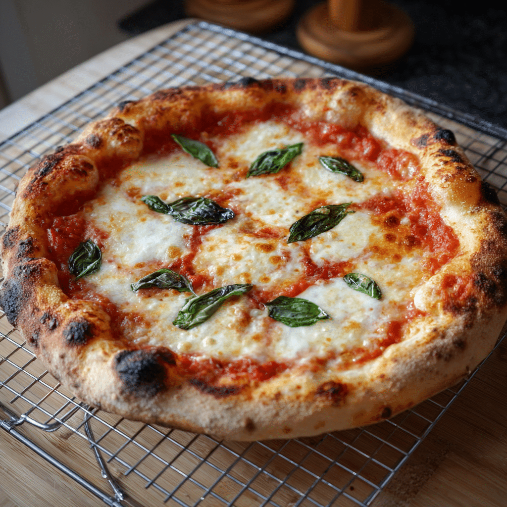 Margherita Oven Pizza Recipe