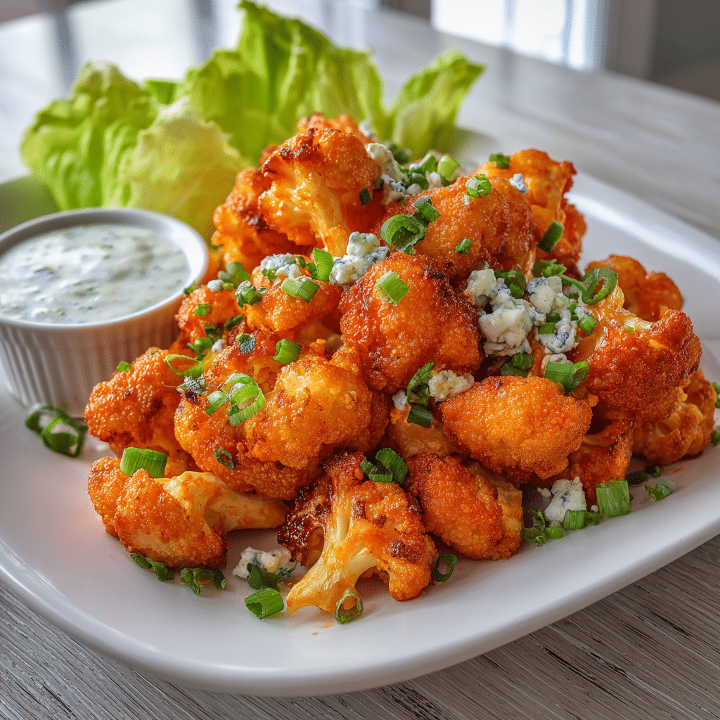 Buffalo Cauliflower Bites Recipe - Recipe Image