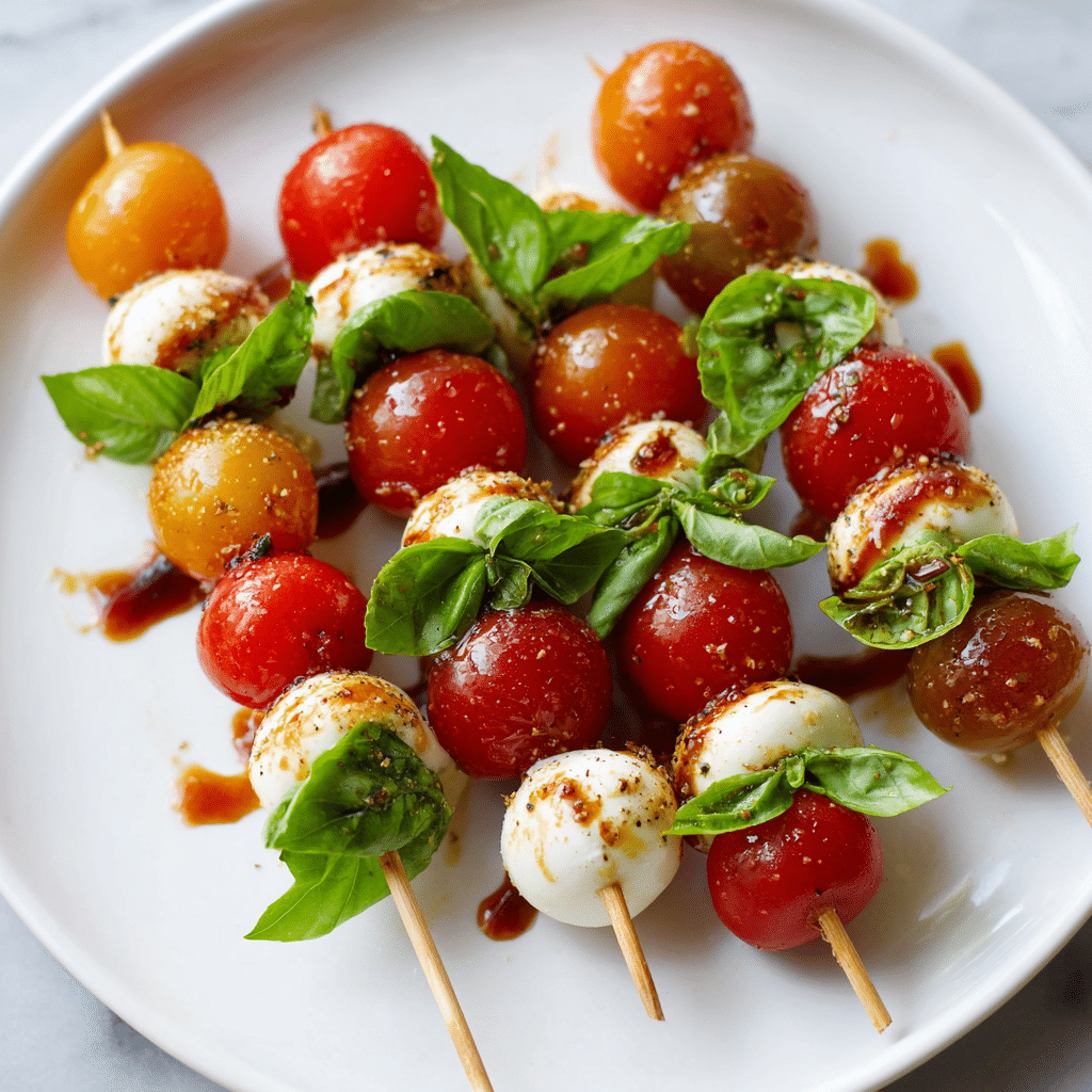 Caprese Skewers Recipe - Recipe Image