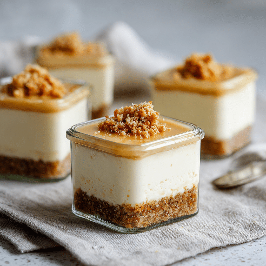 No-Bake Lotus Cheesecake Cups Recipe - Recipe Image