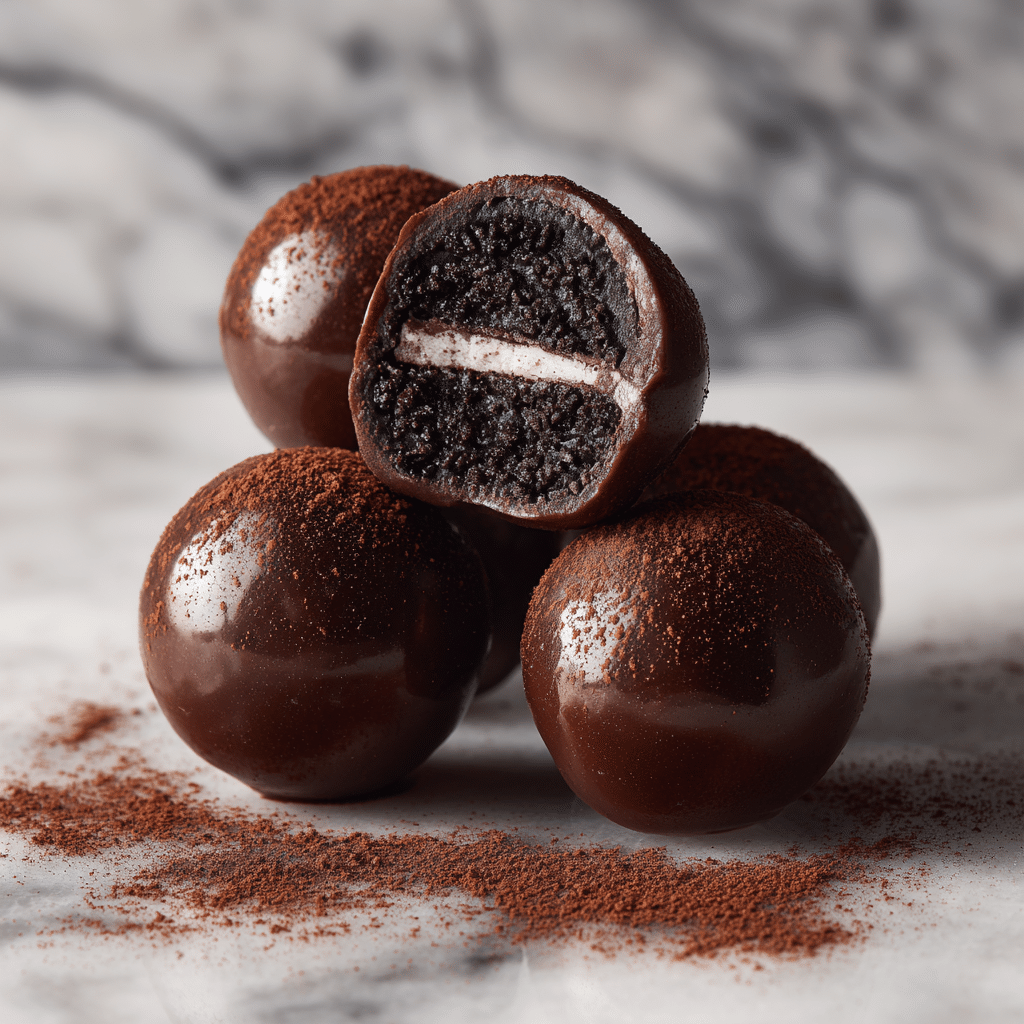 No-Bake Oreo Balls Recipe - Recipe Image