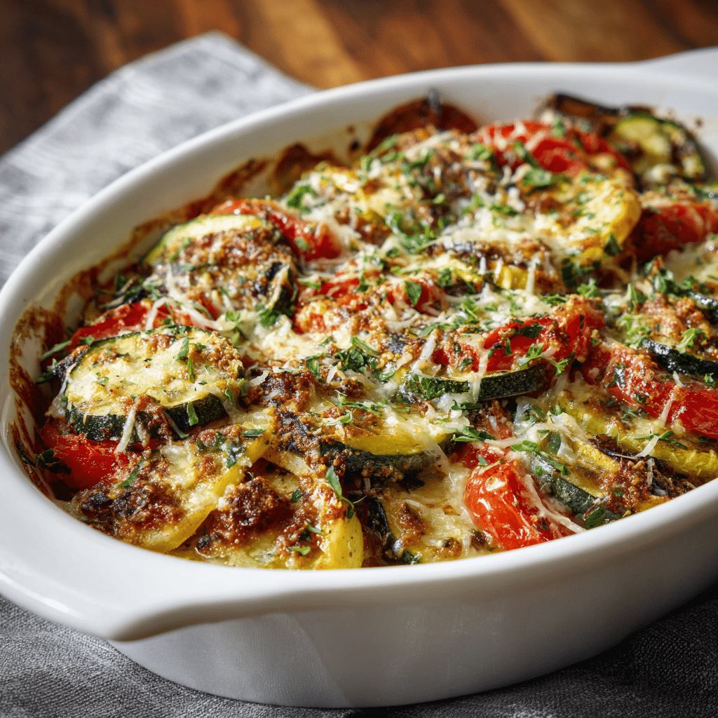 Oven-Baked Ratatouille Casserole Recipe - Recipe Image