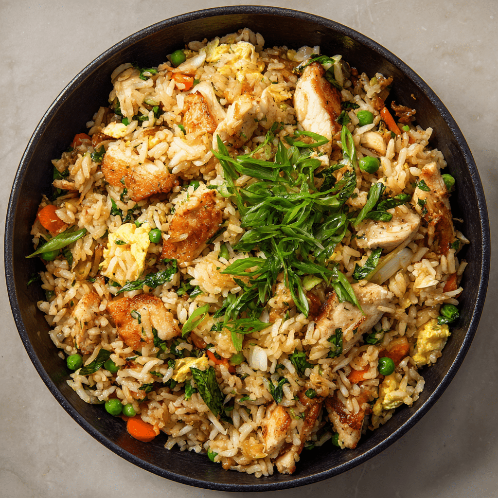Chicken Fried Rice Recipe - Recipe Image