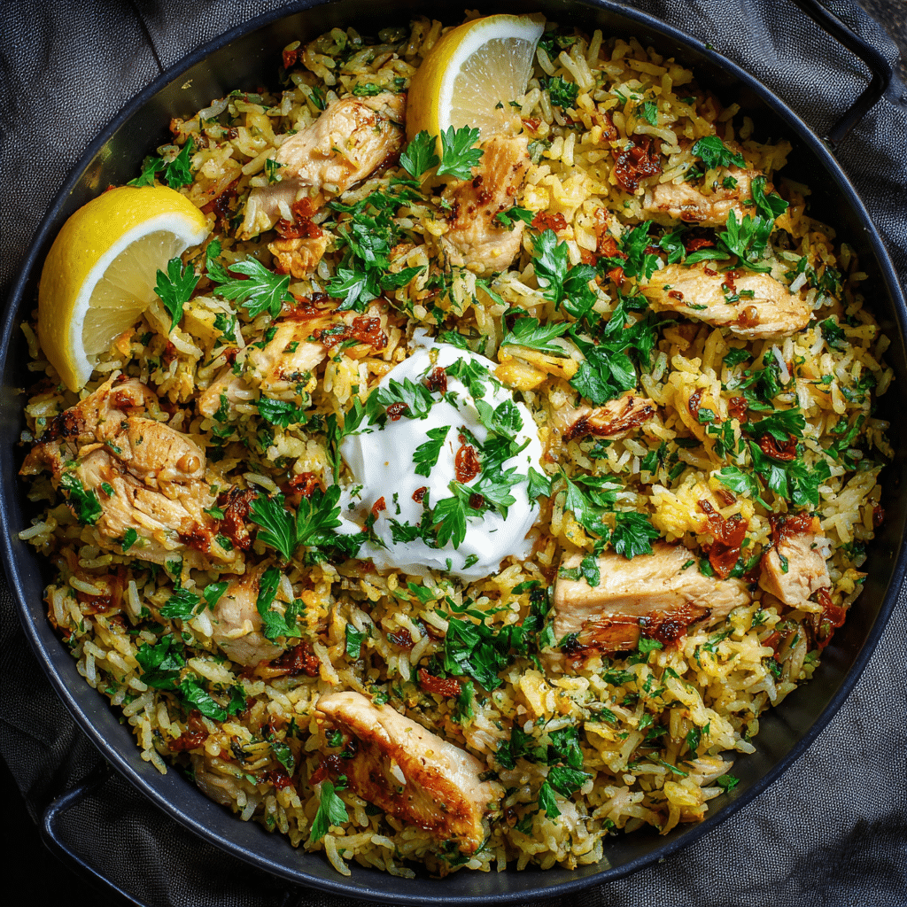 Chicken Pilaf Recipe - Recipe Image