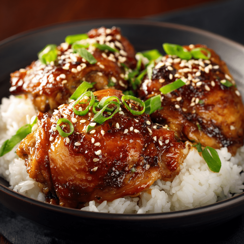 Spicy Chicken Rice Bowl Recipe - Recipe Image