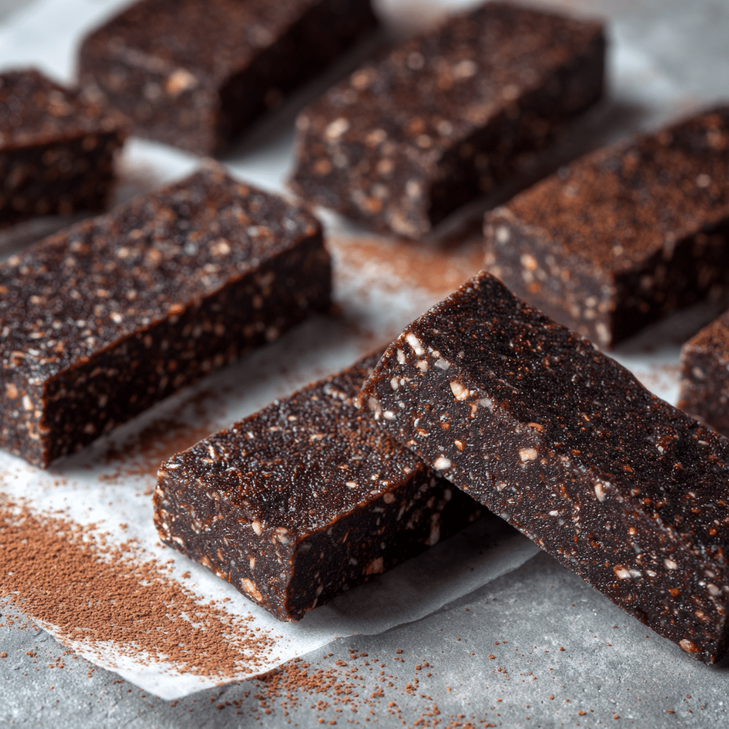 Cocoa Date Energy Bars for Your Pressure Cooker Recipe - Recipe Image