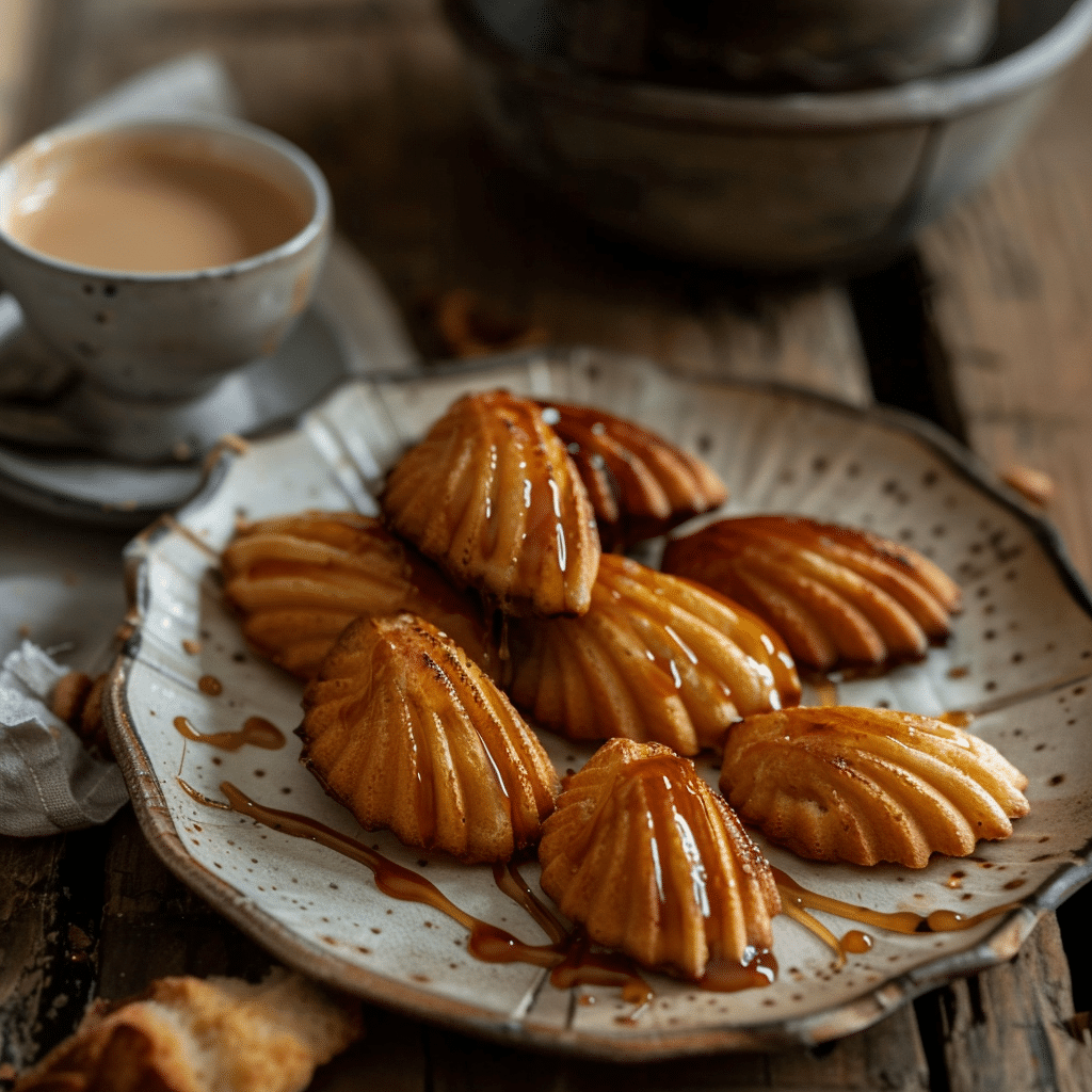 Caramel Latte Madeleines Recipe - Recipe Image