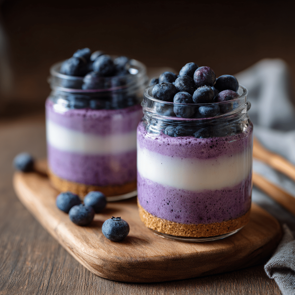 Purple Carrot & Blueberry Yogurt Cups: Vibrant Duo Recipe - Recipe Image