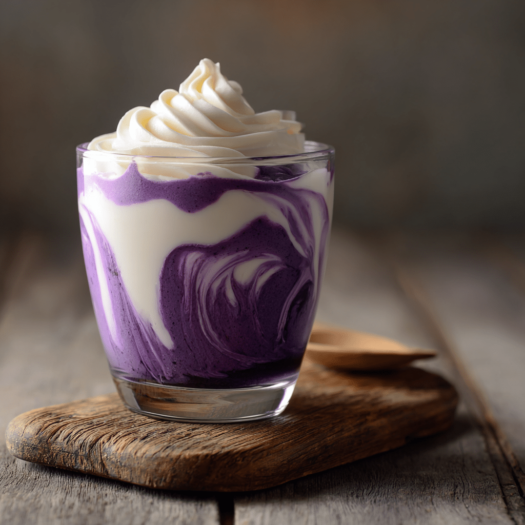 Purple Sweet Potato Yogurt Swirl: Colorful Comfort Recipe - Recipe Image