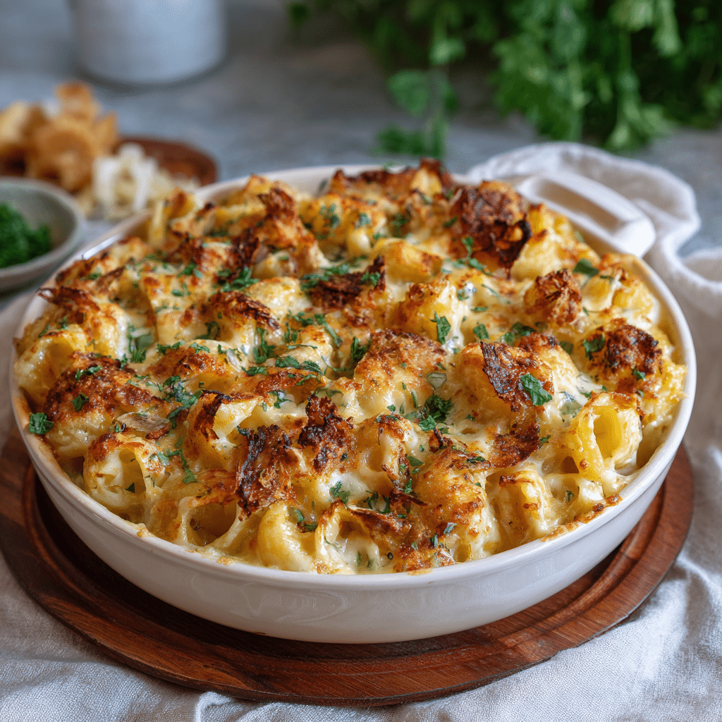 Truffle Mac & Cheese Bake – Ultimate Comfort Luxury Recipe - Recipe Image